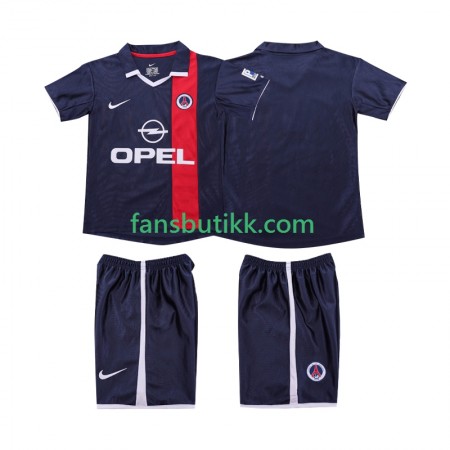 Fotballdrakt AC Milan 2001 Barn Retro Hjemmetrøye 2002 Kortermet
